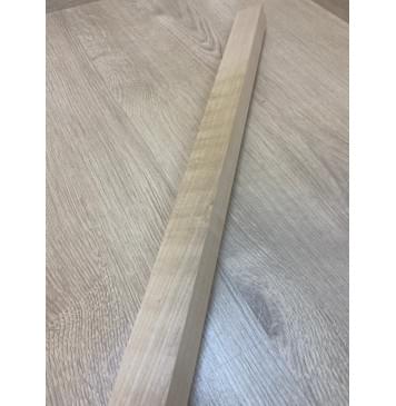 Клен Белый заготовка для переклеенного грифа бас-гитары Смешанный АА 25х36х905 мм-16