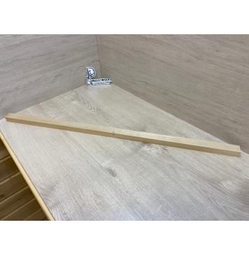 Клен Печёный 150гр заготовка для переклеенного грифа бас-гитары Смешанный АА 22х29х910 мм-0