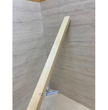 Клен Печёный 150гр заготовка для переклеенного грифа бас-гитары Смешанный АА 22х29х910 мм-8