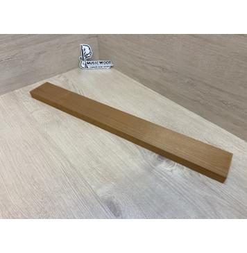 Клён Печёный 180гр заготовка грифа для Безголовой гитары Радиал АА 23х73х620 мм-3