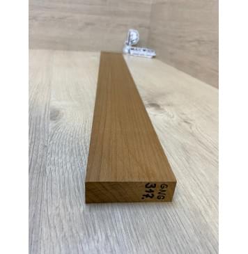 Клён Печёный 180гр заготовка грифа для Безголовой гитары Радиал АА 23х73х620 мм-1