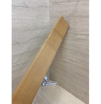 Клён Печёный 180гр заготовка грифа для Безголовой гитары Радиал АА 23х73х620 мм-0