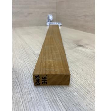 Клён Волнистый Печёный 180гр заготовка грифа для Безголовой гитары Радиал АА Волна ААА 25.5х68-65х595 мм (Уценка-сучок)-7