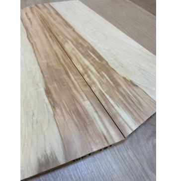 Клён Американский Волнистый заготовка на топ для Тревел гитары Смешанный ААА Волна АА 10х135-115х395-340 мм - 2шт.(книжкой) АКЦИЯ-5