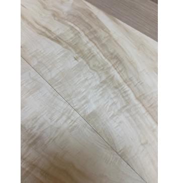 Клён Американский Волнистый заготовка на топ для Тревел гитары Смешанный АА Волна АА 10х150-130х395-385 мм - 2шт.(книжкой) АКЦИЯ-6