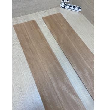 Окуме (Габон) заготовка комплекта (Дека + Обечайки) акустической гитары Радиал ААА 4.5х230х550 мм (Дека 2шт) Радиал ААА 3.5х121х935 мм (Обечайка 2шт)-11