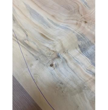 Клён Американский Каповый заготовка на топ Смешанный А Кап А 14.5х169х515-495 мм - 2 шт. (книжкой) АКЦИЯ-7