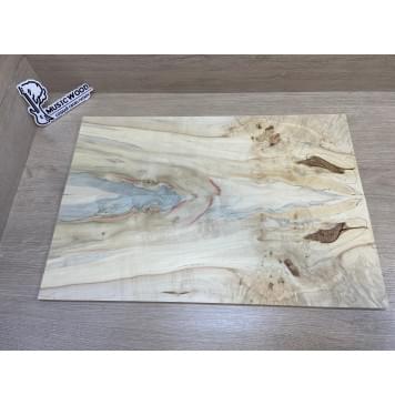 Клён Американский Каповый заготовка на топ Смешанный АА Кап АА 11х180х525 мм - 2 шт. (книжкой) АКЦИЯ-3