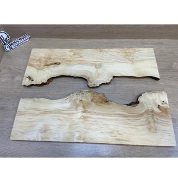 Клён Американский Каповый заготовка на топ под заливку Смешанный ААА Кап А 17х410х575 мм - 2 шт (АКЦИЯ)-5