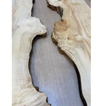 Клён Американский Каповый заготовка на топ под заливку Смешанный ААА Кап А 17х410х575 мм - 2 шт (АКЦИЯ)-2