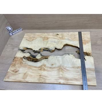 Клён Американский Каповый заготовка на топ под заливку Смешанный ААА Кап ААА 18х455х590 мм - 2 шт-6