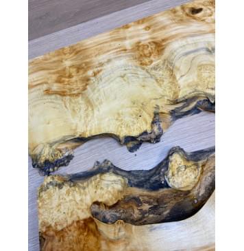 Клён Американский Каповый заготовка на топ под заливку Смешанный ААА Кап ААА 18х455х590 мм - 2 шт-12