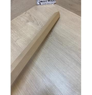 Клен Печёный 150гр заготовка для переклеенного грифа электрогитары Смешанный АА 25х29х710 мм-8