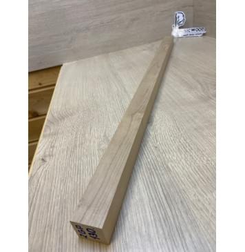 Клен Печёный 150гр заготовка для переклеенного грифа электрогитары Смешанный АА 33х28х735 мм-3