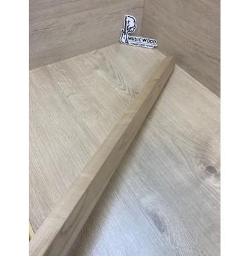 Клен Печёный 150гр заготовка для переклеенного грифа электрогитары Смешанный АА 33х28х735 мм-13