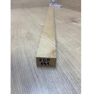 Клен Печёный 150гр заготовка для переклеенного грифа электрогитары Радиал АА 24х38х725 мм-4