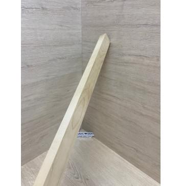 Клен Печёный 150гр заготовка для переклеенного грифа электрогитары Радиал АА 24х38х725 мм-8