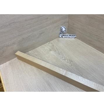 Клен Печёный 150гр заготовка для переклеенного грифа бас-гитары Радиал АА 28х52х930 мм-11