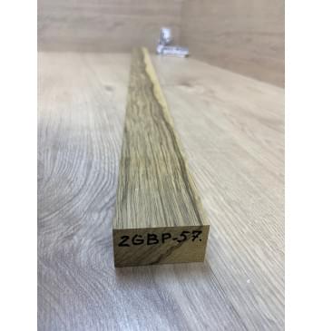 Корина Чёрная заготовка для переклеенного грифа бас-гитары Смешанный ААА 27х51х940 мм-2