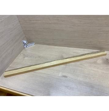 Корина Чёрная заготовка для переклеенного грифа бас-гитары Смешанный ААА 27х51х940 мм-0