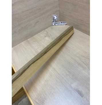 Корина Чёрная заготовка для переклеенного грифа бас-гитары Смешанный ААА 27х51х940 мм-7