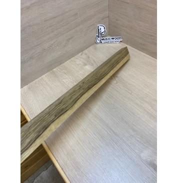 Корина Чёрная заготовка для переклеенного грифа бас-гитары Смешанный ААА 27х51х940 мм-10