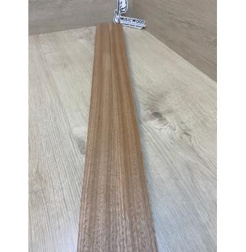 Сапели заготовка для переклеенного грифа бас-гитары Радиал ААА 32х(45-45)х855 мм-из 2ух частей-7