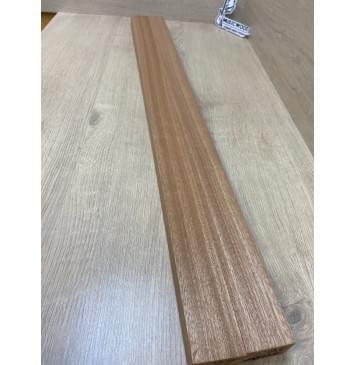 Сапели заготовка для переклеенного грифа бас-гитары Радиал ААА 32х(45-45)х855 мм-из 2ух частей-10