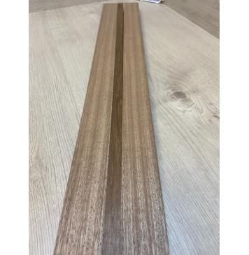 Сапели/Овенгкол заготовка для переклеенного грифа электрогитары Смешанный АА 26х(43-15-43)х750 мм - из 3х частей-6