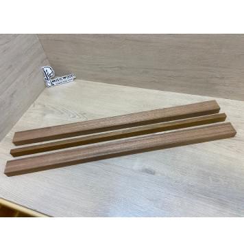 Сапели/Овенгкол заготовка для переклеенного грифа электрогитары Смешанный АА 26х(43-15-43)х750 мм - из 3х частей-9