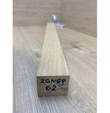 Клен Белый заготовка для переклеенного грифа безголовой гитары Радиал АА 44х51х635 мм-1