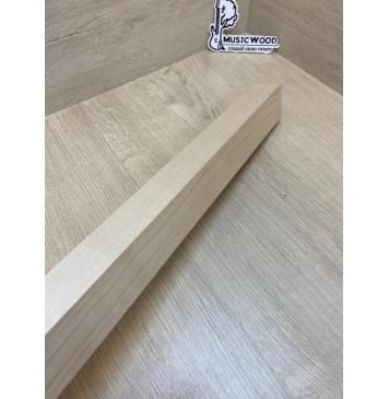 Клен Белый заготовка для переклеенного грифа безголовой гитары Радиал АА 44х51х635 мм-9