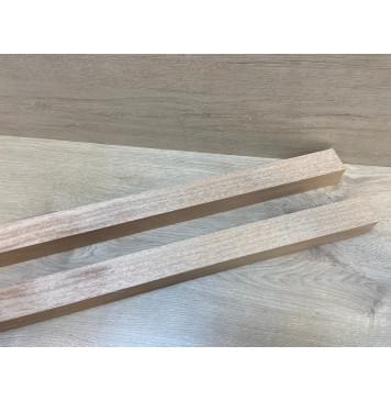 Окуме (Габон) заготовка для переклеенного грифа бас-гитары Радиал АА 44х(44-44)х980 мм-из 2ух частей-1