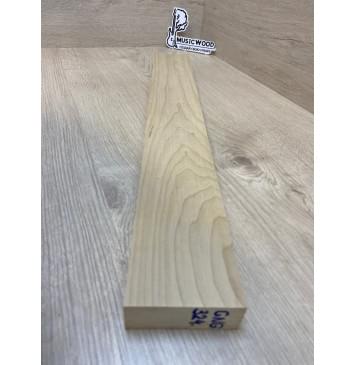 Клён Печёный 150 гр заготовка грифа безголовой гитары Тангент АА 28х75х565 мм-2