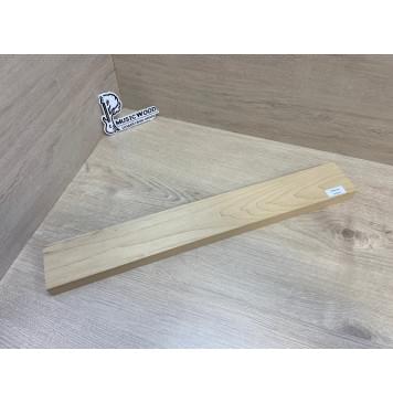 Клён Печёный 150 гр заготовка грифа безголовой гитары Тангент АА 28х75х565 мм-4