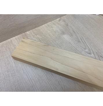 Клён Печёный 150 гр заготовка грифа безголовой гитары Тангент АА 28х75х565 мм-5