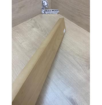 Клён Печёный 150 гр заготовка грифа безголовой гитары Тангент АА 28х75х565 мм-8