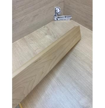 Клён Печёный 150 гр заготовка грифа безголовой гитары Тангент АА 28х75х565 мм-9