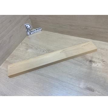 Клён Печёный 150 гр заготовка грифа безголовой гитары Тангент АА 27х75х570 мм-0