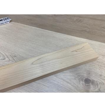 Клён Печёный 150 гр заготовка грифа безголовой гитары Тангент АА 27х75х570 мм-1