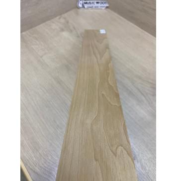 Клён Печёный 150 гр заготовка грифа безголовой гитары Тангент АА 27х75х570 мм-6