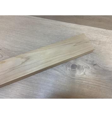 Клён Печёный 150 гр заготовка грифа безголовой гитары Тангент АА 27х75х585 мм-1