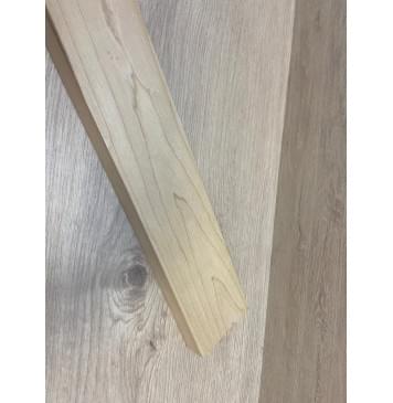 Клён Печёный 150 гр заготовка грифа безголовой гитары Тангент АА 27х75х585 мм-8