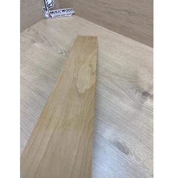 Клён Печёный 150 гр заготовка грифа безголовой гитары Тангент АА 27х75х585 мм-6