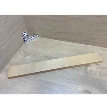 Клён Печёный 150 гр заготовка грифа безголовой гитары Радиал АА 25.5х75х620 мм-0