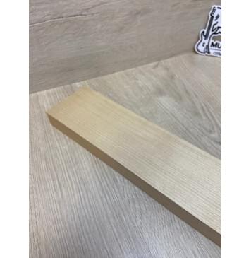 Клён Печёный 150 гр заготовка грифа безголовой гитары Радиал АА 25.5х75х620 мм-3