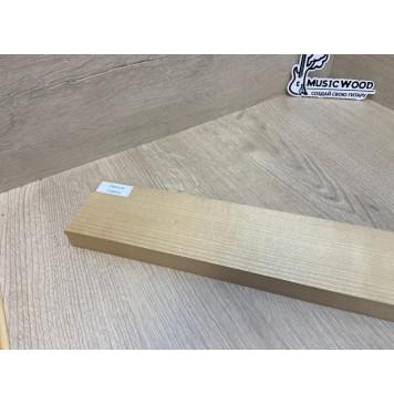 Клён Печёный 150 гр заготовка грифа безголовой гитары Радиал АА 25.5х75х620 мм-6