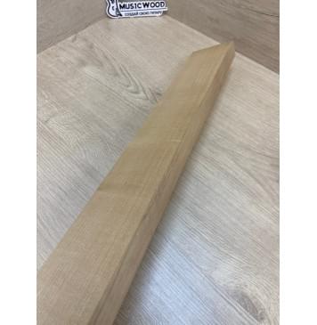 Клён Печёный 150 гр заготовка грифа безголовой гитары Радиал АА 25.5х75х620 мм-8