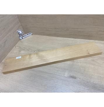 Клён Печёный 150гр заготовка грифа для электрогитары Смешанный АА 27.5х117х705 мм-7