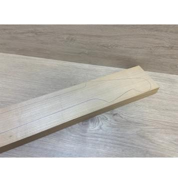 Клён Печёный 150гр заготовка грифа для электрогитары Радиал АА 27х92х710 мм-2